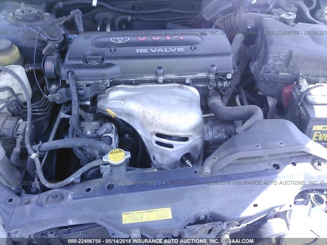 4T1BE32K42U572318 - 2002 TOYOTA CAMRY LE/XLE/SE ლურჯი ფოტო 10