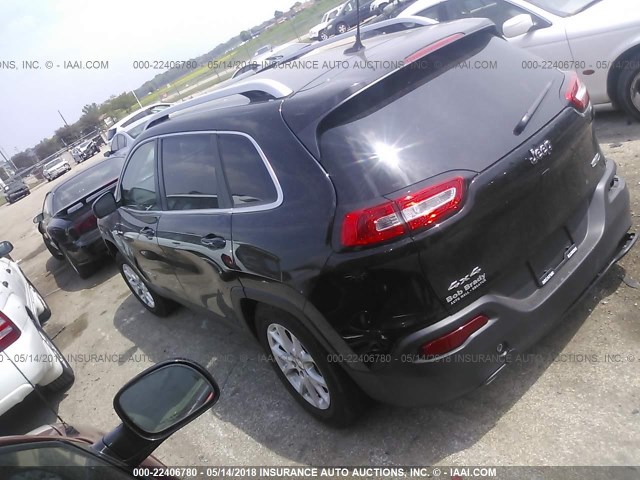 1C4PJMCB3JD530991 - 2018 JEEP CHEROKEE LATITUDE BLACK photo 3