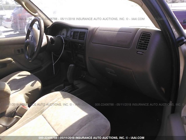 5TESM92N74Z329598 - 2004 TOYOTA TACOMA XTRACAB PRERUNNER ოქროსფერი ფოტო 5