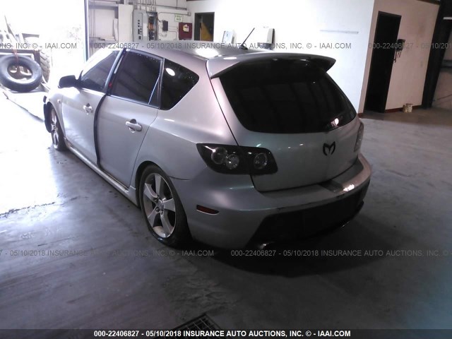 JM1BK34MX81803891 - 2008 MAZDA SPEED 3 银色 照片 3