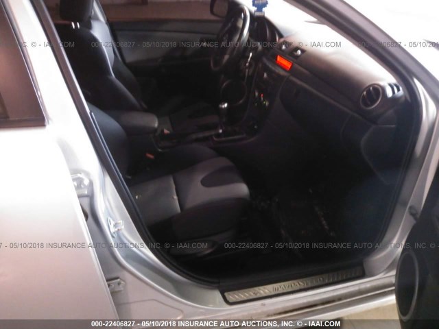 JM1BK34MX81803891 - 2008 MAZDA SPEED 3 银色 照片 5