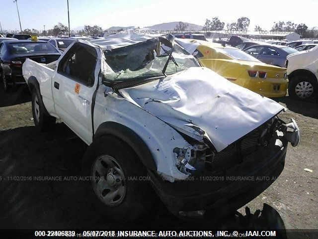 5TENM92N54Z460316 - 2004 TOYOTA TACOMA PRERUNNER WHITE photo 1