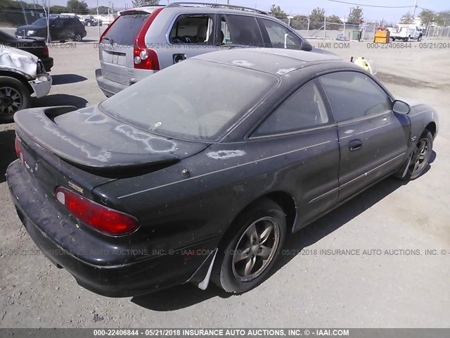 1YVGE31D3T5570174 - 1996 MAZDA MX-6 LS BLACK photo 4