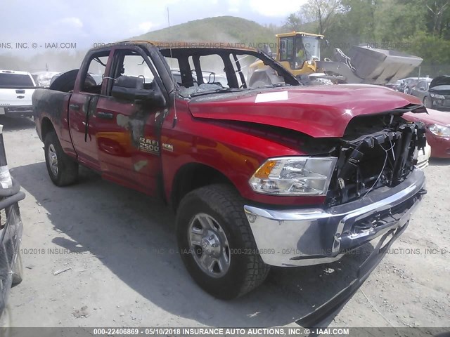 3C6UR5CJ3HG624947 - 2017 RAM 2500 ST RED photo 1
