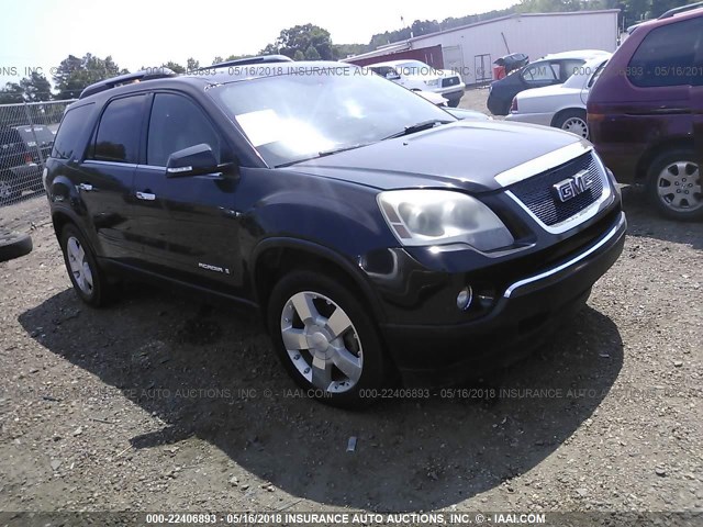 1GKER23738J194730 - 2008 GMC ACADIA SLT-1 Schwarz Foto 1