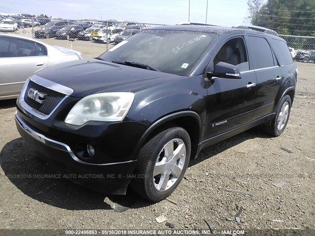 1GKER23738J194730 - 2008 GMC ACADIA SLT-1 Schwarz Foto 2