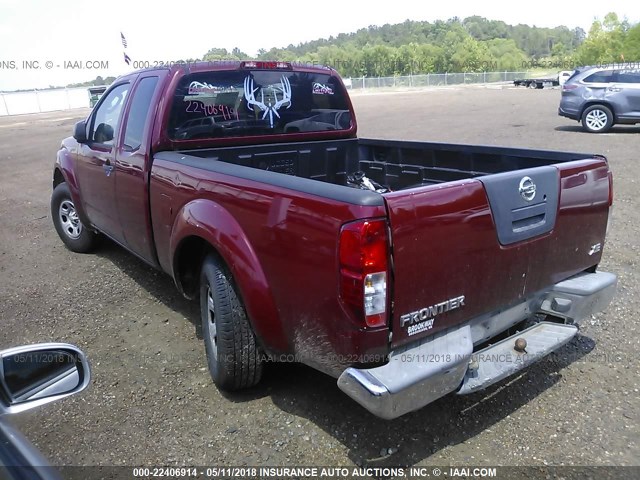 1N6BD06T56C467997 - 2006 NISSAN FRONTIER KING CAB XE MAROON photo 3