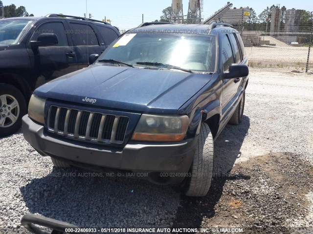 1J4GX48S04C242387 - 2004 JEEP GRAND CHEROKEE LAREDO/COLUMBIA/FREEDOM BLUE photo 2