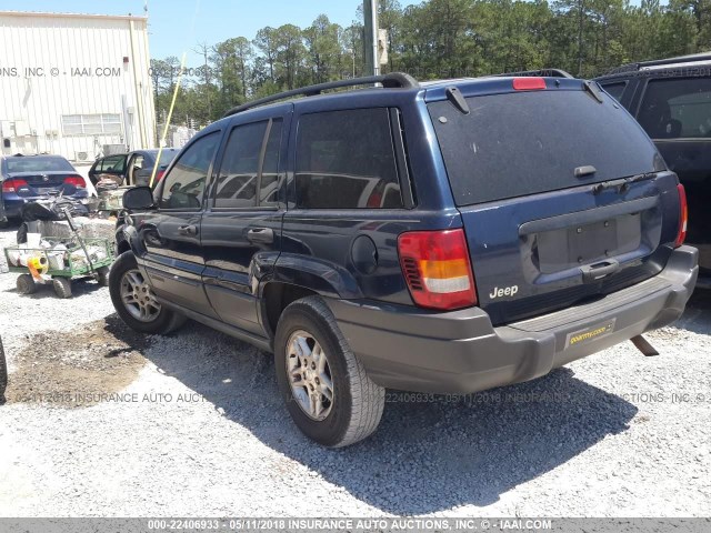 1J4GX48S04C242387 - 2004 JEEP GRAND CHEROKEE LAREDO/COLUMBIA/FREEDOM BLUE photo 3