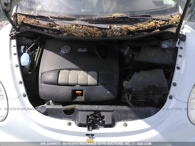 3VWBM31YX4M343353 - 2004 VOLKSWAGEN NEW BEETLE GL 浅蓝色 照片 10