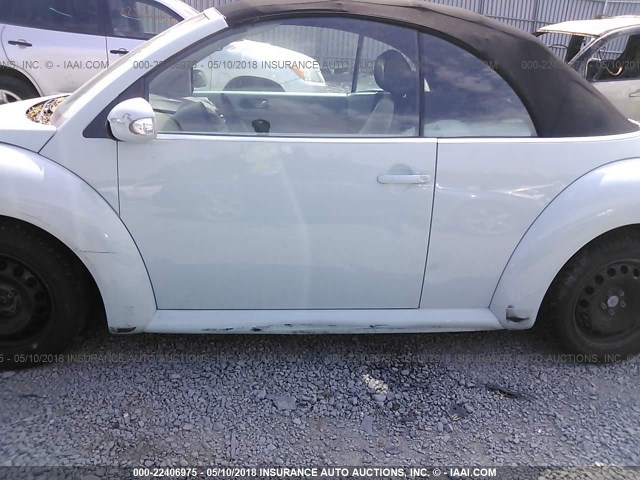 3VWBM31YX4M343353 - 2004 VOLKSWAGEN NEW BEETLE GL 浅蓝色 照片 6