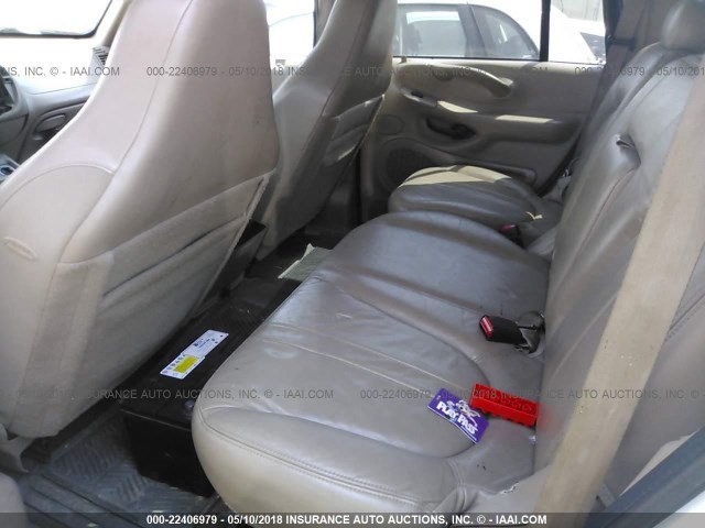 1FMEU17L92LA62865 - 2002 FORD EXPEDITION EDDIE BAUER WHITE photo 8