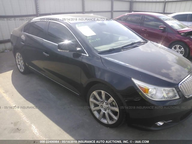 1G4GE5EDXBF376869 - 2011 BUICK LACROSSE CXS BLACK photo 1