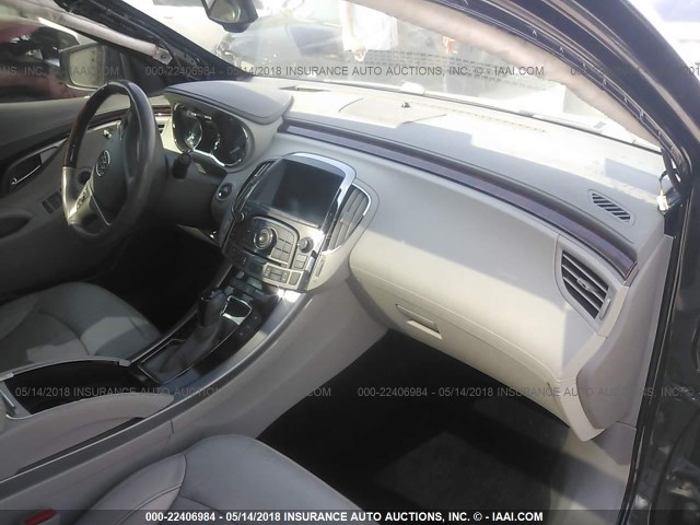 1G4GE5EDXBF376869 - 2011 BUICK LACROSSE CXS BLACK photo 5