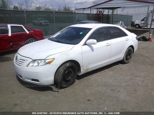 4T1BE46K69U912059 - 2009 TOYOTA CAMRY SE/LE/XLE WHITE photo 2