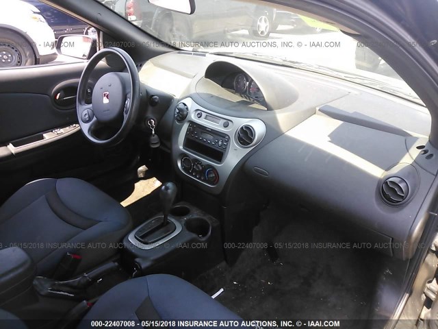 1G8AN12F64Z198690 - 2004 SATURN ION LEVEL 2 BLACK photo 5