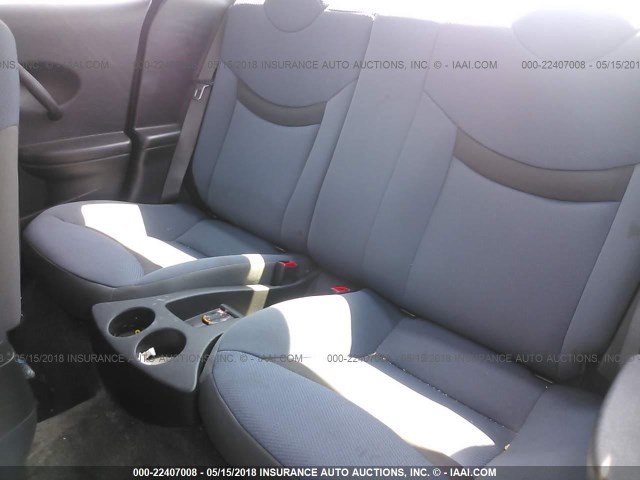 1G8AN12F64Z198690 - 2004 SATURN ION LEVEL 2 BLACK photo 8