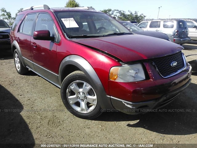 1FMZK02147GA07781 - 2007 FORD FREESTYLE SEL RED photo 1