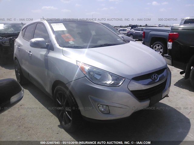 KM8JU3AC7DU666298 - 2013 HYUNDAI TUCSON GLS/LIMITED SILVER photo 1