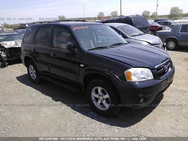 4F2CZ96185KM56797 - 2005 MAZDA TRIBUTE S შავი ფოტო 1