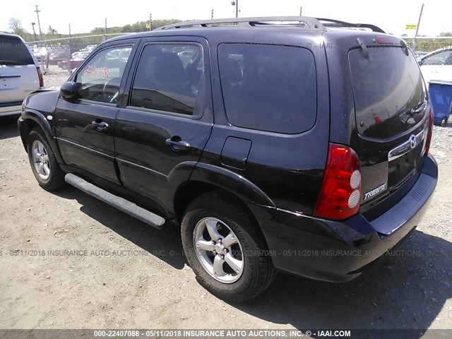 4F2CZ96185KM56797 - 2005 MAZDA TRIBUTE S შავი ფოტო 3