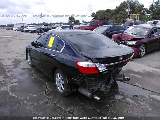 1HGCR2F51EA180688 - 2014 HONDA ACCORD SPORT BLACK photo 3