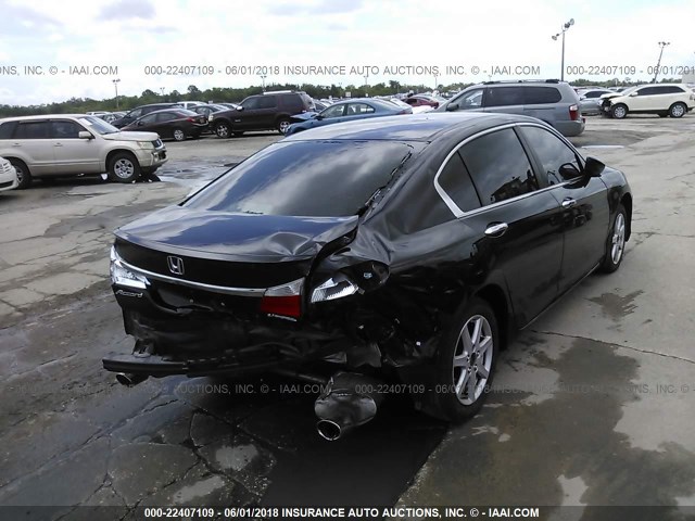 1HGCR2F51EA180688 - 2014 HONDA ACCORD SPORT BLACK photo 4