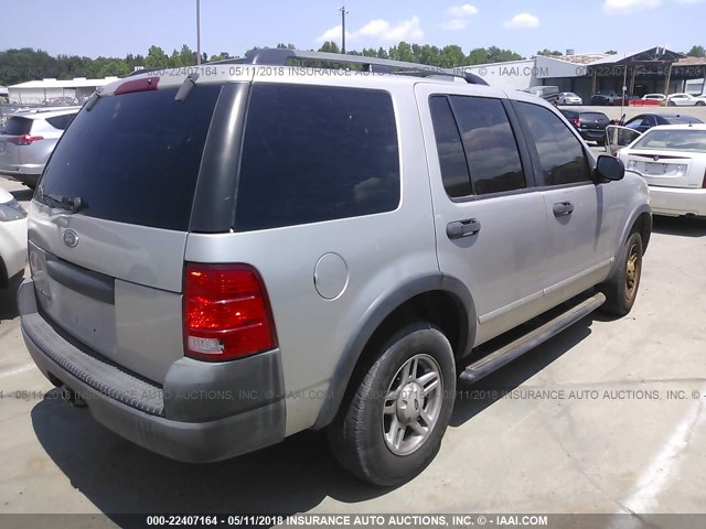 1FMZU72K63UB27170 - 2003 FORD EXPLORER XLS/XLS SPORT SILVER photo 4