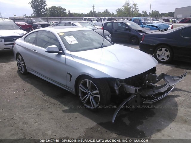 WBA3R1C59EK193077 - 2014 BMW 435 I SILVER photo 1