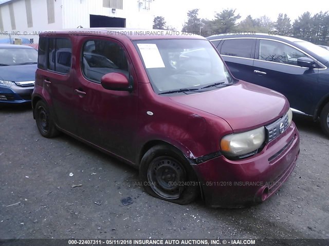 JN8AZ28R79T103246 - 2009 NISSAN CUBE S/SL RED photo 1