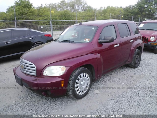 3GNDA13D16S586316 - 2006 CHEVROLET HHR LS RED photo 2