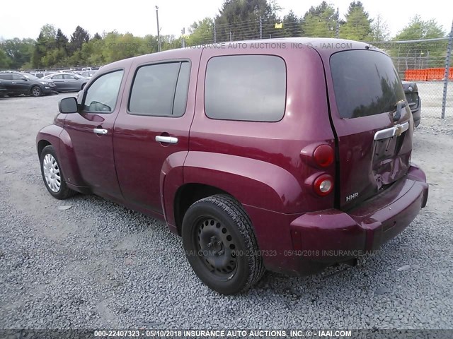 3GNDA13D16S586316 - 2006 CHEVROLET HHR LS RED photo 3