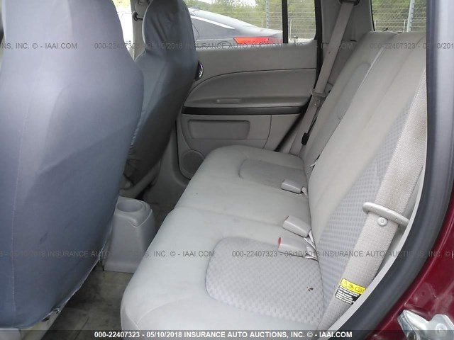 3GNDA13D16S586316 - 2006 CHEVROLET HHR LS RED photo 8