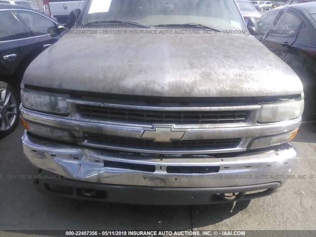 1GNEK13T41J218067 - 2001 CHEVROLET TAHOE K1500 TAN photo 6