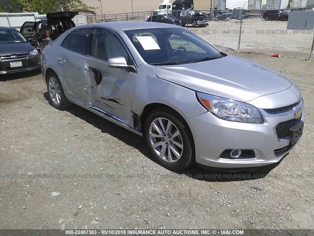 1G11F5SL7FU134070 - 2015 CHEVROLET MALIBU LTZ 银色 照片 1