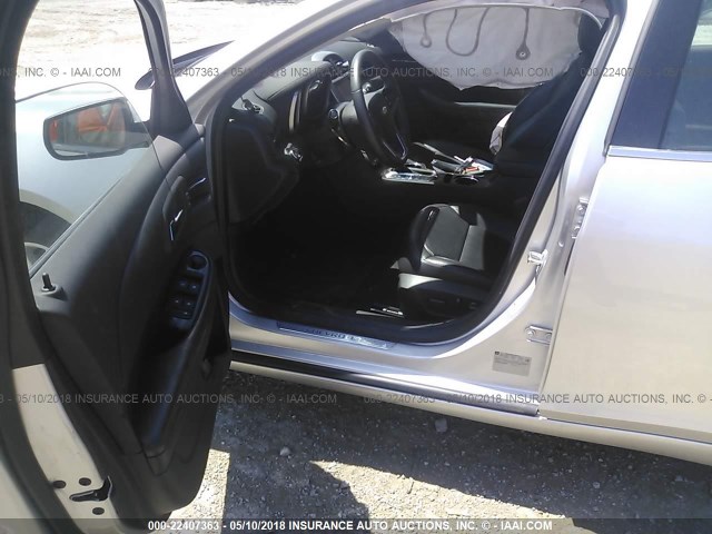 1G11F5SL7FU134070 - 2015 CHEVROLET MALIBU LTZ 银色 照片 5