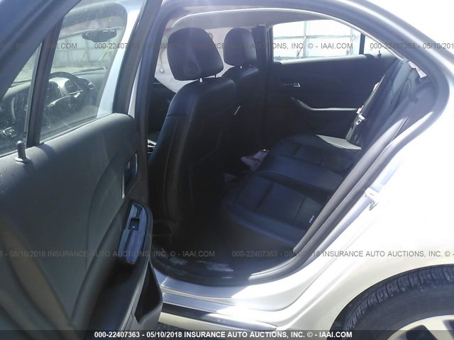 1G11F5SL7FU134070 - 2015 CHEVROLET MALIBU LTZ 银色 照片 8