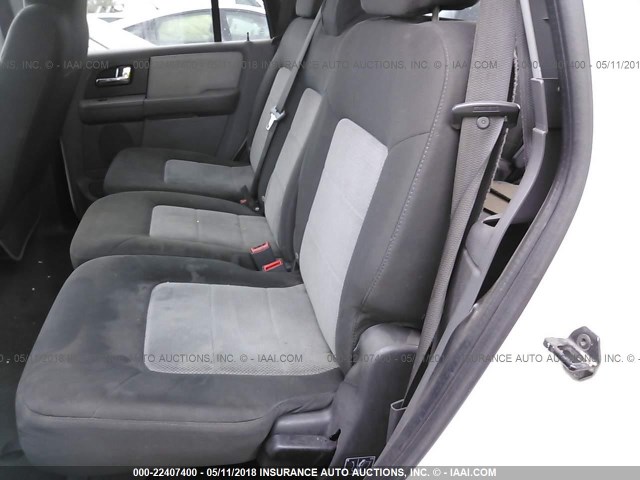 1FMPU16546LA07127 - 2006 FORD EXPEDITION XLT 白色 照片 8