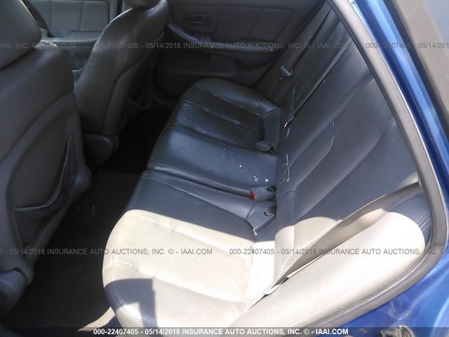 KMHDN56D25U171161 - 2005 HYUNDAI ELANTRA GLS/GT BLUE photo 8