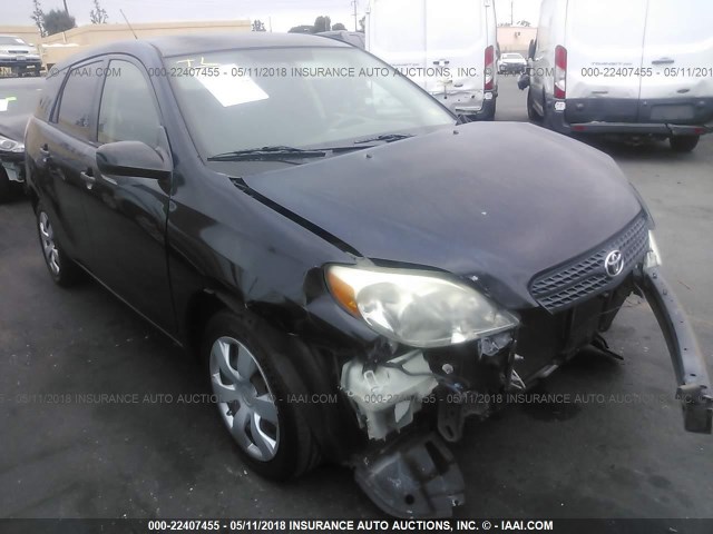 2T1KR32E48C713722 - 2008 TOYOTA COROLLA MATRIX XR BLACK photo 1