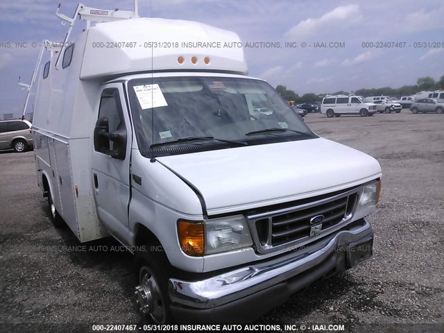 1FDWE35LX3HA92932 - 2003 FORD ECONOLINE E350 SUPER DUTY CTWAY VAN WHITE photo 1