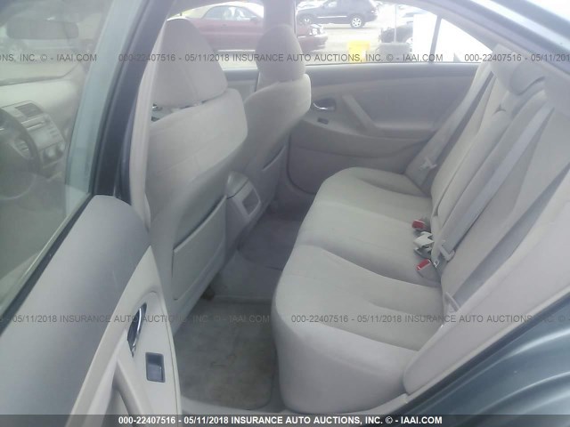 4T1BE46K97U634755 - 2007 TOYOTA CAMRY NEW GENERAT CE/LE/XLE/SE GREEN photo 8