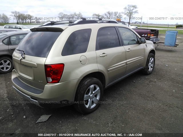 2CKDL73F466186815 - 2006 PONTIAC TORRENT GOLD photo 4