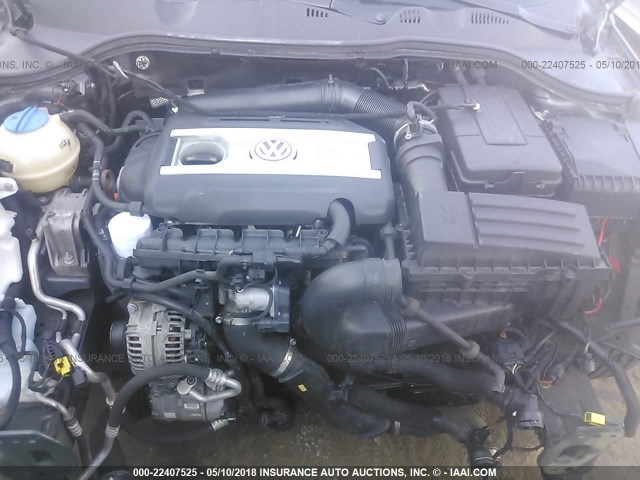 WVWXK7AN3AE006052 - 2010 VOLKSWAGEN PASSAT KOMFORT BLUE photo 10