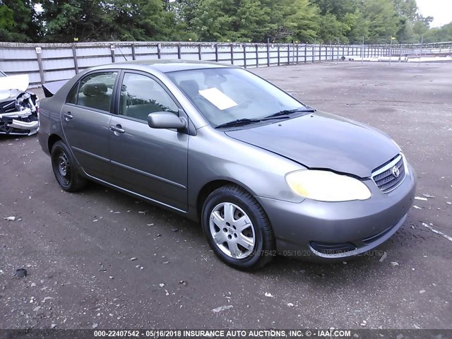 2T1BR32E06C650423 - 2006 TOYOTA COROLLA CE/LE/S GRAY photo 1