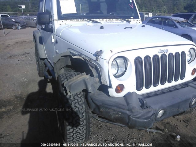 1J4AA2D19BL577122 - 2011 JEEP WRANGLER SPORT 白色 照片 6