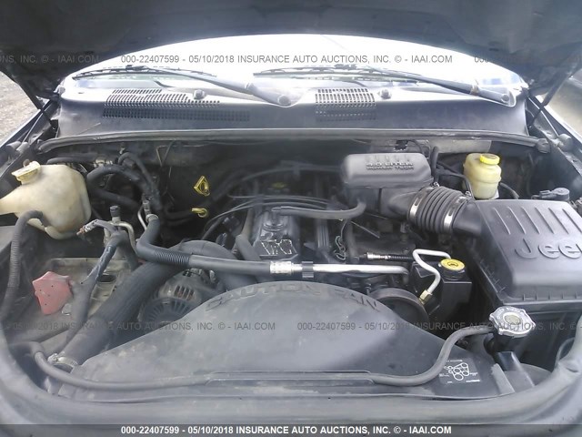 1J4GW48S34C159796 - 2004 JEEP GRAND CHEROKEE LAREDO/COLUMBIA/FREEDOM 黑色 照片 10