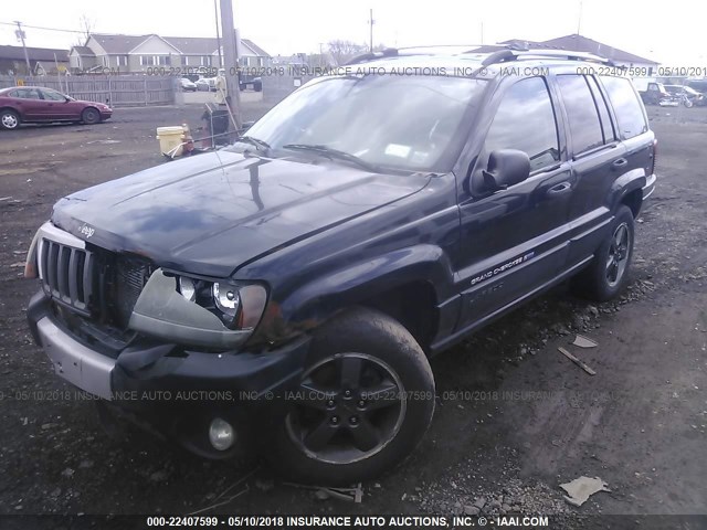 1J4GW48S34C159796 - 2004 JEEP GRAND CHEROKEE LAREDO/COLUMBIA/FREEDOM 黑色 照片 2