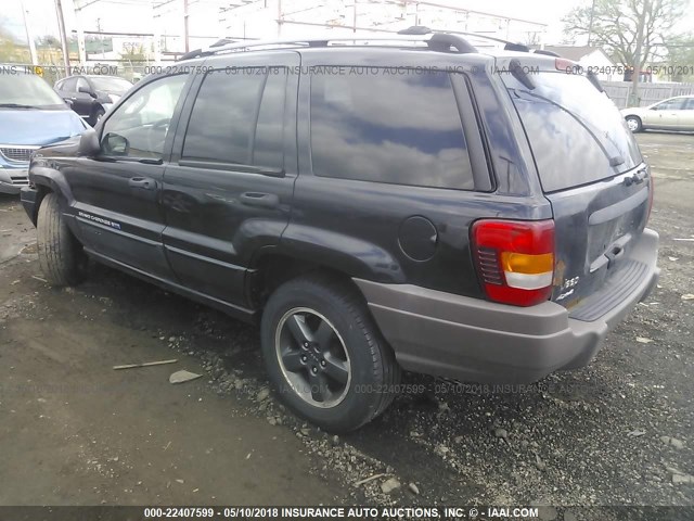 1J4GW48S34C159796 - 2004 JEEP GRAND CHEROKEE LAREDO/COLUMBIA/FREEDOM 黑色 照片 3