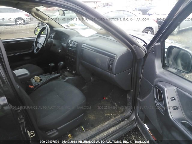 1J4GW48S34C159796 - 2004 JEEP GRAND CHEROKEE LAREDO/COLUMBIA/FREEDOM 黑色 照片 5